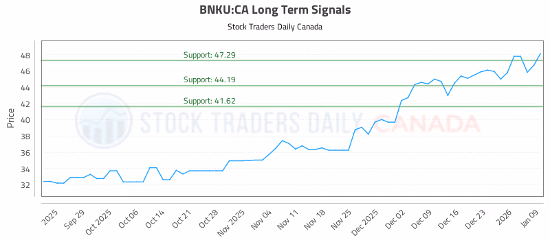 Stock Chart for BNKU:CA