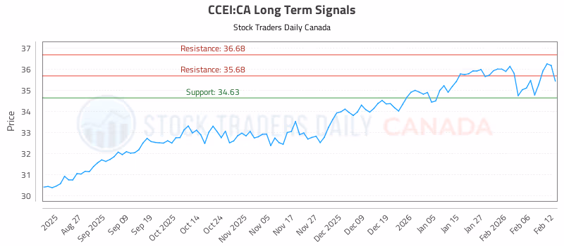 Stock Chart for CCEI:CA