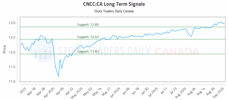 Stock Chart for CNCC:CA