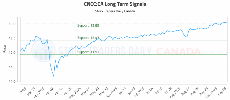 Stock Chart for CNCC:CA