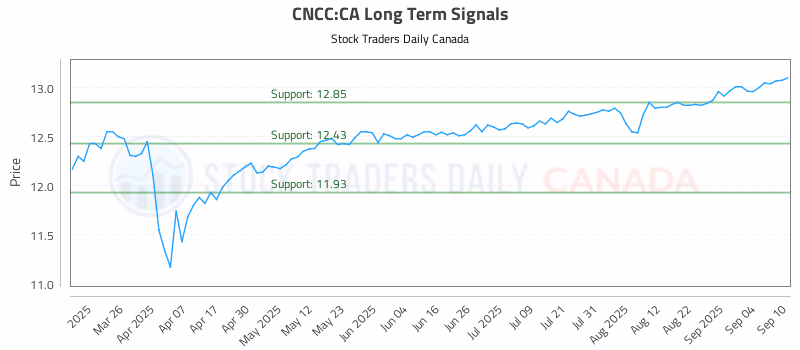 Stock Chart for CNCC:CA