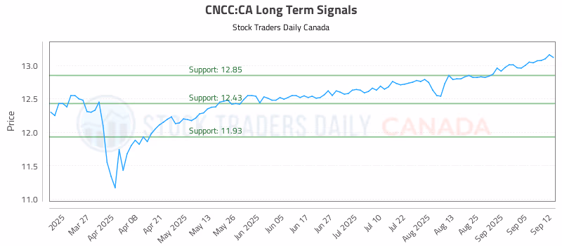 Stock Chart for CNCC:CA