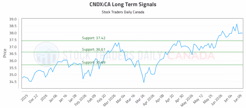 Stock Chart for CNDX:CA
