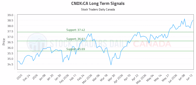 Stock Chart for CNDX:CA