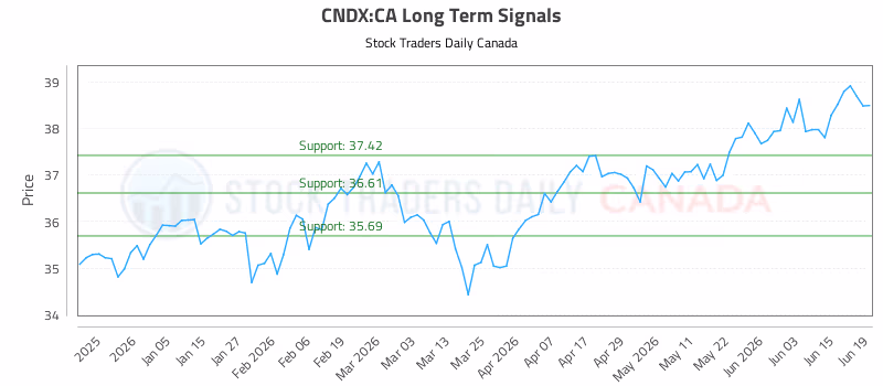 Stock Chart for CNDX:CA