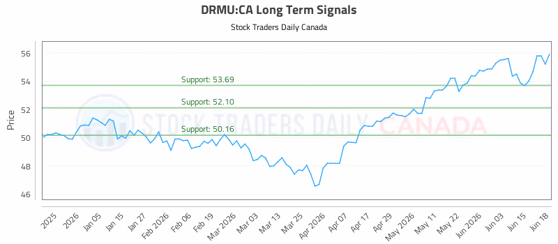 Stock Chart for DRMU:CA