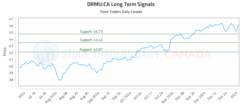 Stock Chart for DRMU:CA