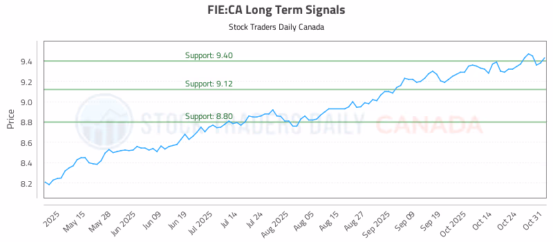 Stock Chart for FIE:CA
