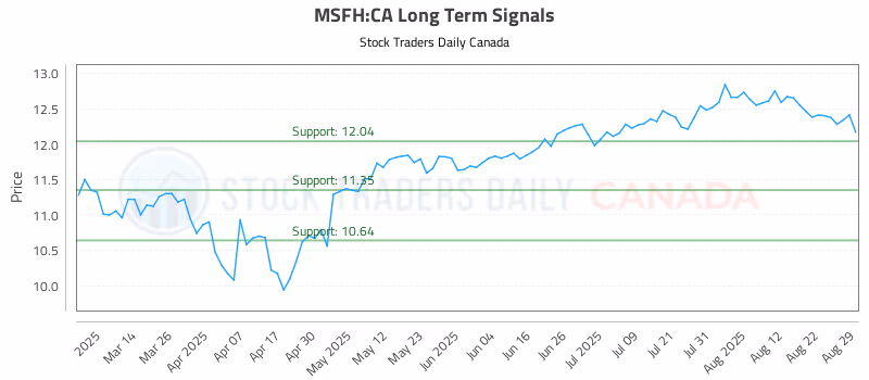 Stock Chart for MSFH:CA