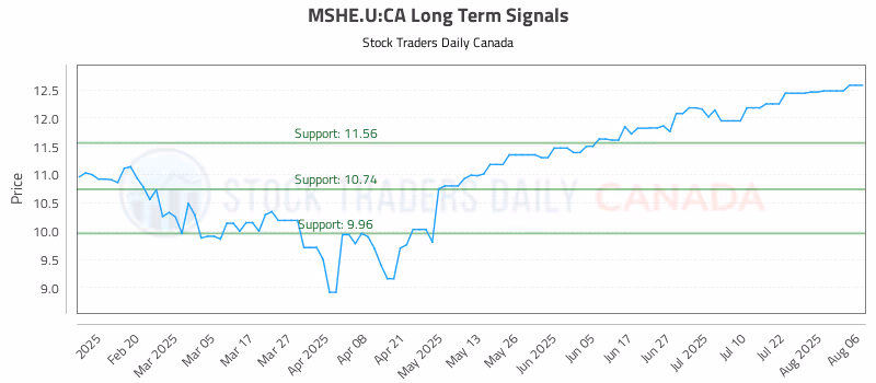 Stock Chart for MSHE.U:CA