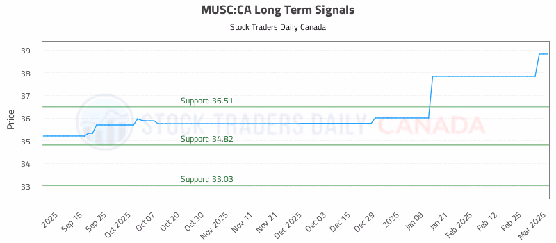 Stock Chart for MUSC:CA