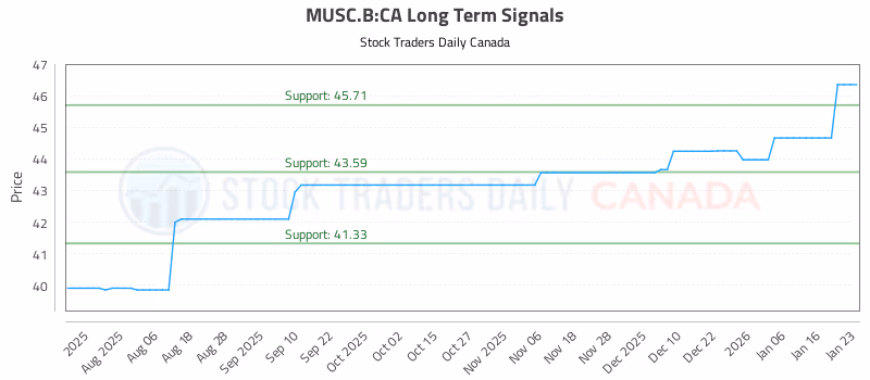 Stock Chart for MUSC.B:CA