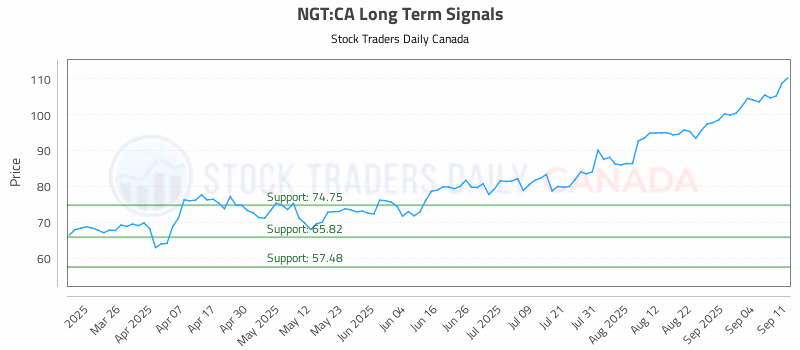 Stock Chart for NGT:CA