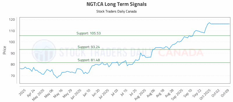 Stock Chart for NGT:CA