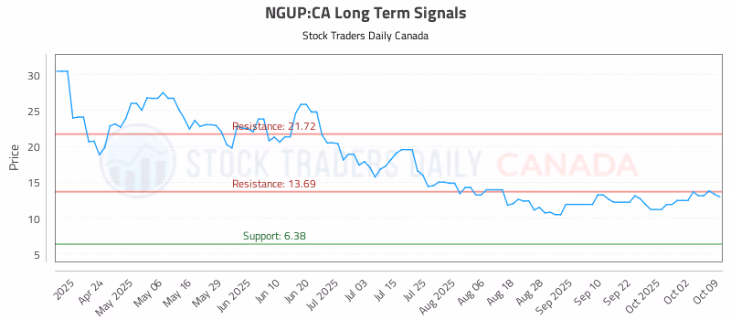 Stock Chart for NGUP:CA