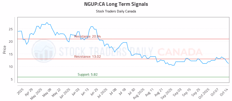 Stock Chart for NGUP:CA