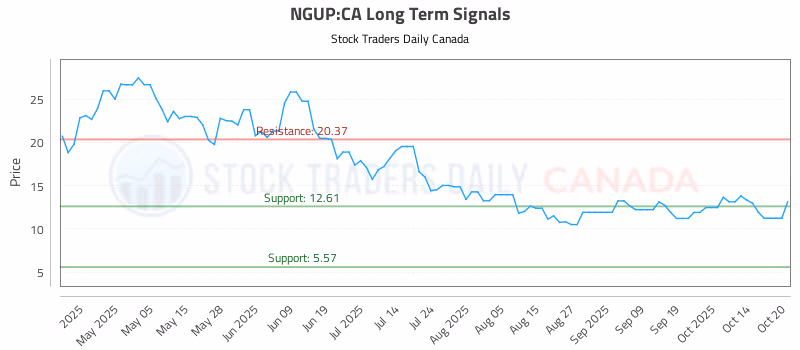 Stock Chart for NGUP:CA