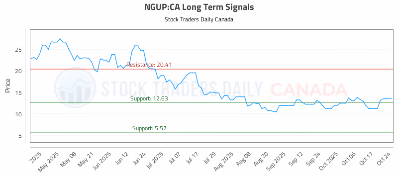 Stock Chart for NGUP:CA