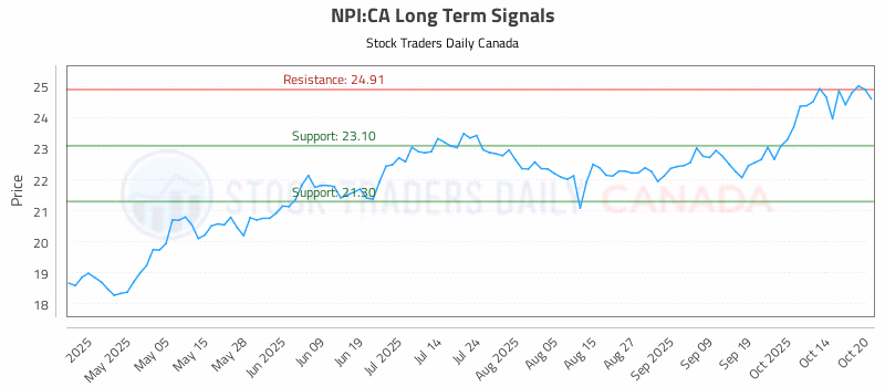 Stock Chart for NPI:CA