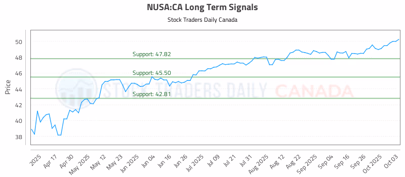 Stock Chart for NUSA:CA