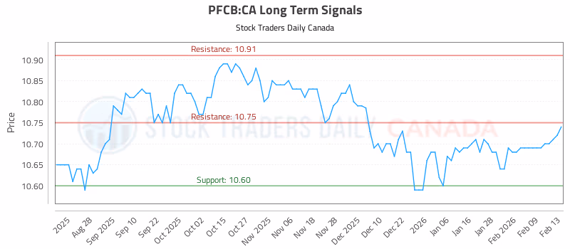 Stock Chart for PFCB:CA