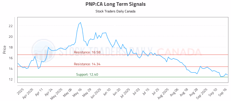 Stock Chart for PNP:CA