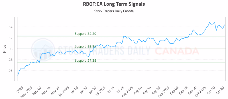 Stock Chart for RBOT:CA