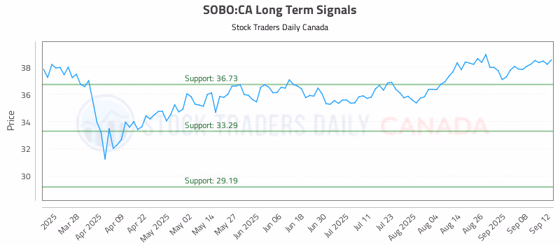 Stock Chart for SOBO:CA