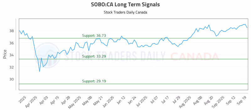 Stock Chart for SOBO:CA