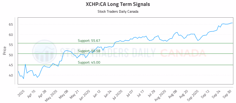 Stock Chart for XCHP:CA