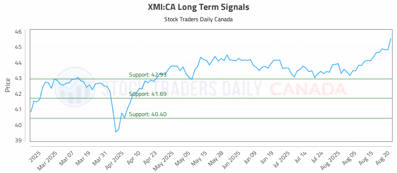 Stock Chart for XMI:CA