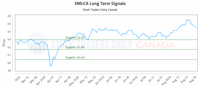 Stock Chart for XMI:CA