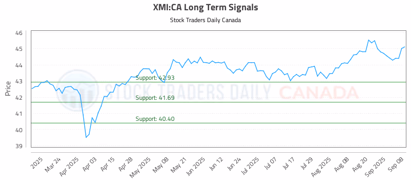 Stock Chart for XMI:CA