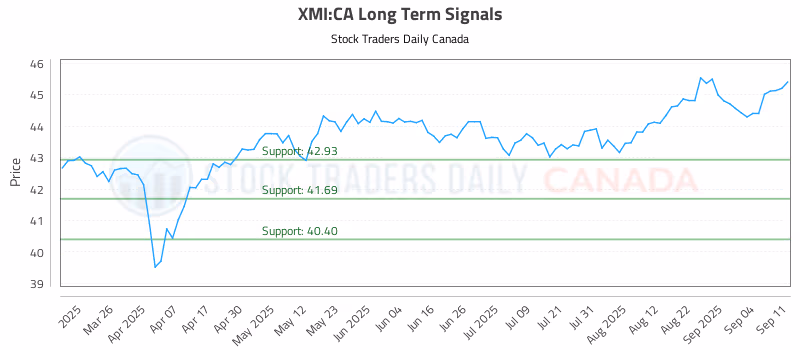 Stock Chart for XMI:CA