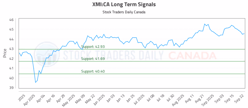 Stock Chart for XMI:CA
