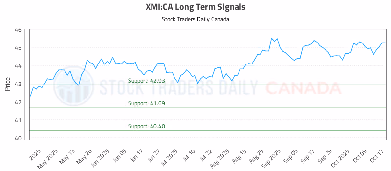 Stock Chart for XMI:CA