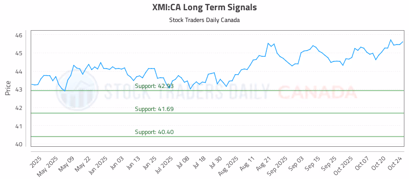 Stock Chart for XMI:CA