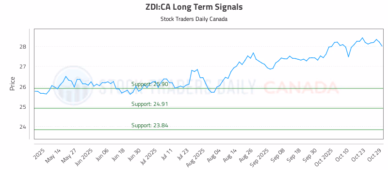 Stock Chart for ZDI:CA