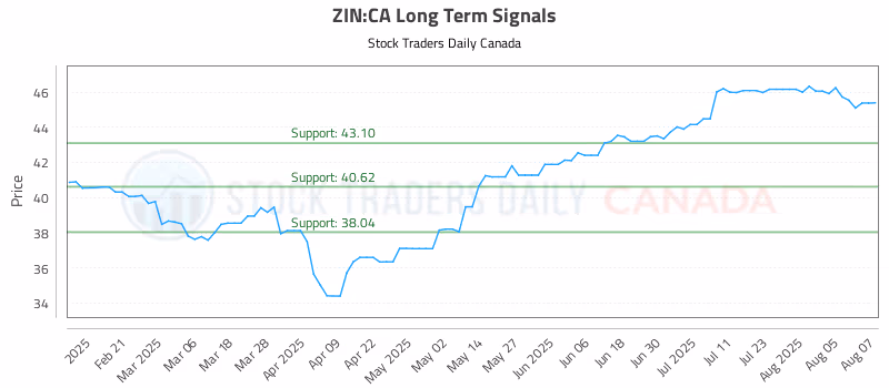 Stock Chart for ZIN:CA