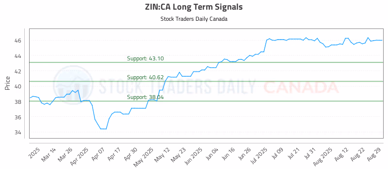Stock Chart for ZIN:CA