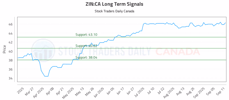 Stock Chart for ZIN:CA