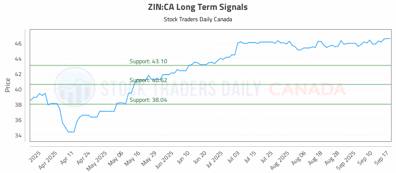 Stock Chart for ZIN:CA