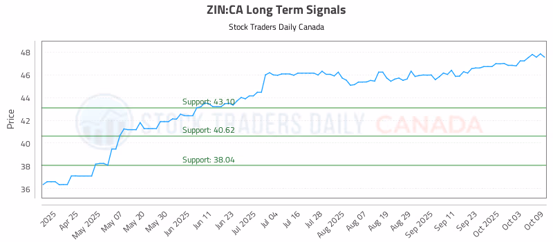 Stock Chart for ZIN:CA