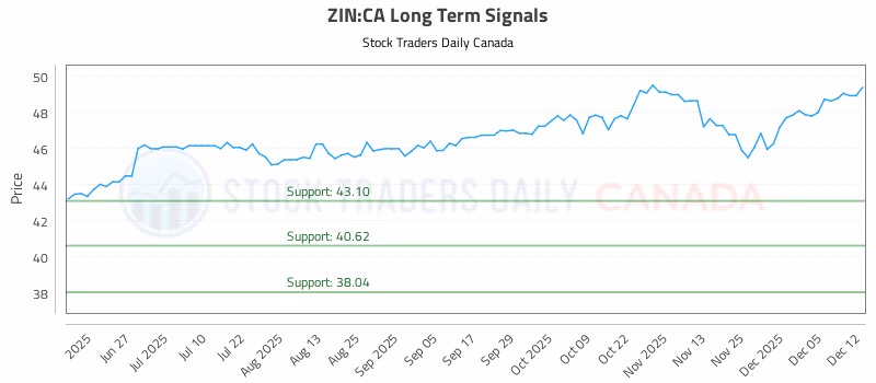 Stock Chart for ZIN:CA