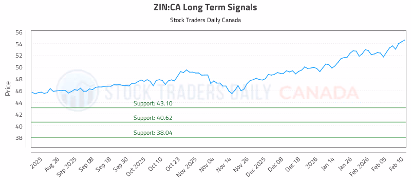 Stock Chart for ZIN:CA