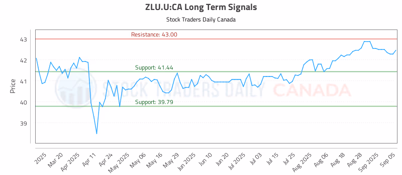 Stock Chart for ZLU.U:CA
