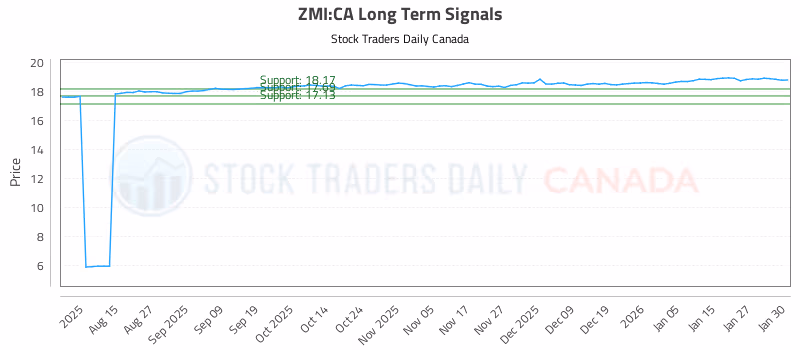 Stock Chart for ZMI:CA