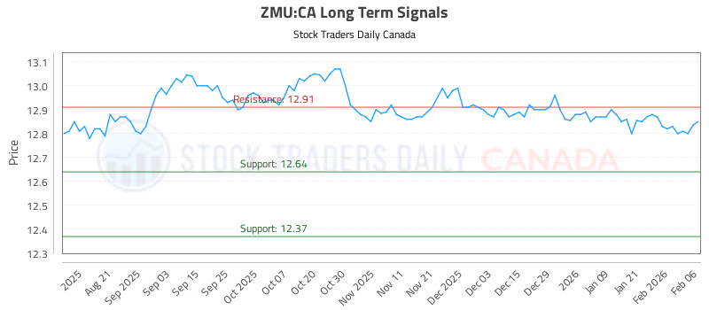 Stock Chart for ZMU:CA