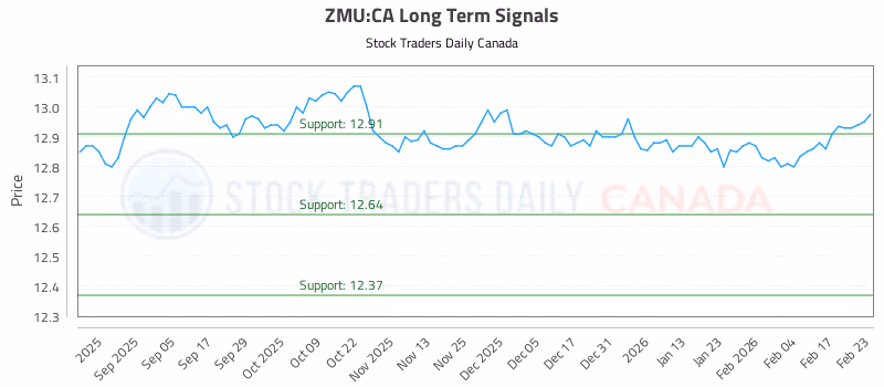 Stock Chart for ZMU:CA