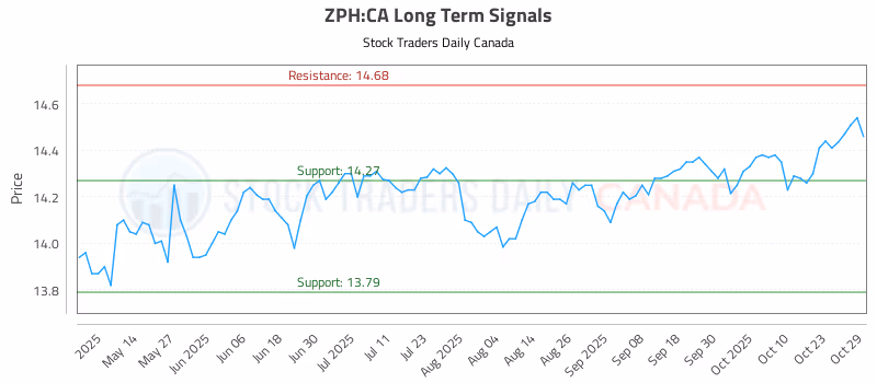 Stock Chart for ZPH:CA